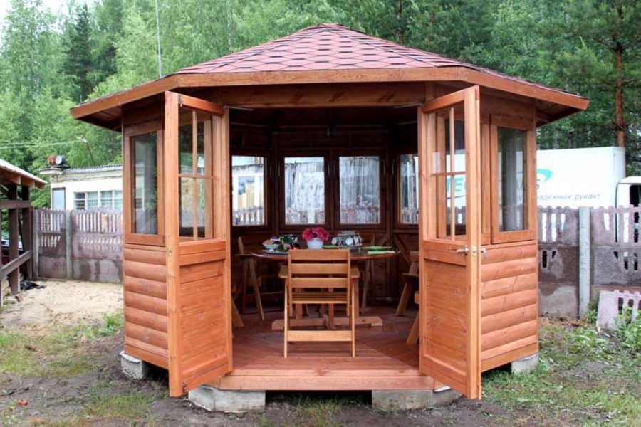 Беседка - постройка своими руками из Беседка - постройка своими руками из
