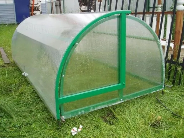 Теплица хлебница из поликарбоната своими руками: чертежи, размеры