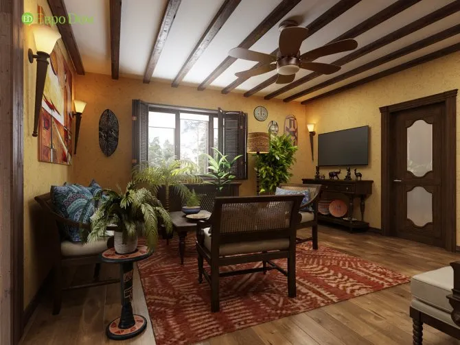 Дизайн частного дома внутри. 40 фото