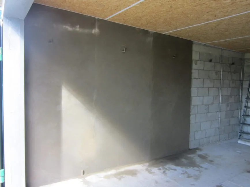 оштукатуривание стен гаража изнутри