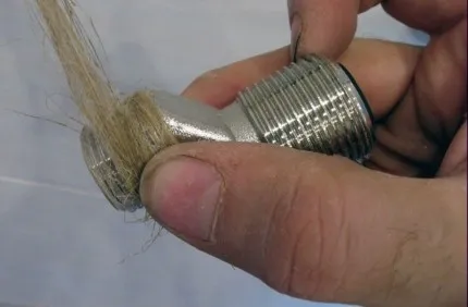 Льняная подмотка