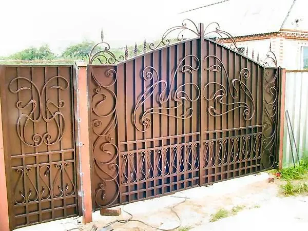 Изготовленные ворота