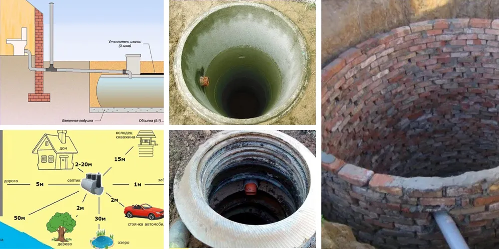 Канализация на даче - все возможные способы устройства, схемы.