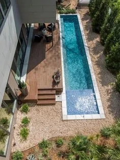 77+ Best and Cool Swimming Pool Designs for Your Backyard Ideas #swimmingpools #swimmingpooldesign #backyardideas Small Backyard Gardens, Backyard Garden Design, Small Backyard Landscaping, Cheap Backyard, Budget Backyard, Backyard Beach