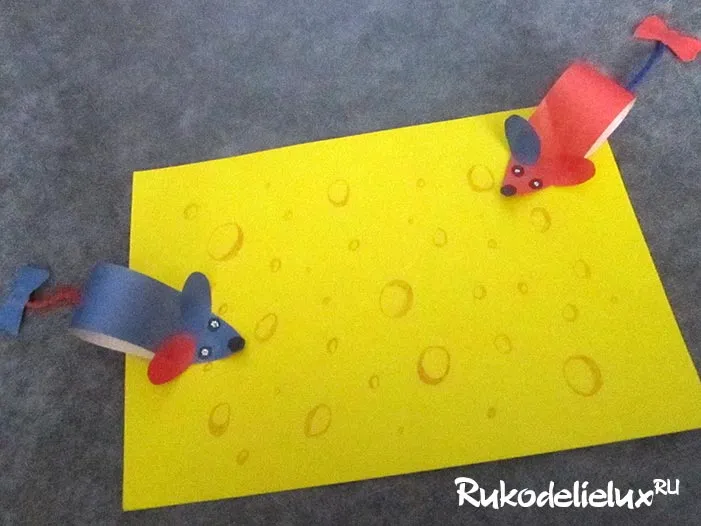 Мышки на сыре своими руками