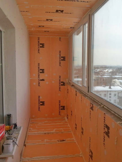 Методы утепления балконов и лоджий Методы утепления балконов и лоджий