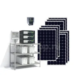 Комплект iR02 ☼ трехфазная солнечная электростанция для дома на 18кВт