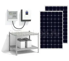 Комплект iD03 ☼ начальная солнечная электростанция на 3кВт для дачи
