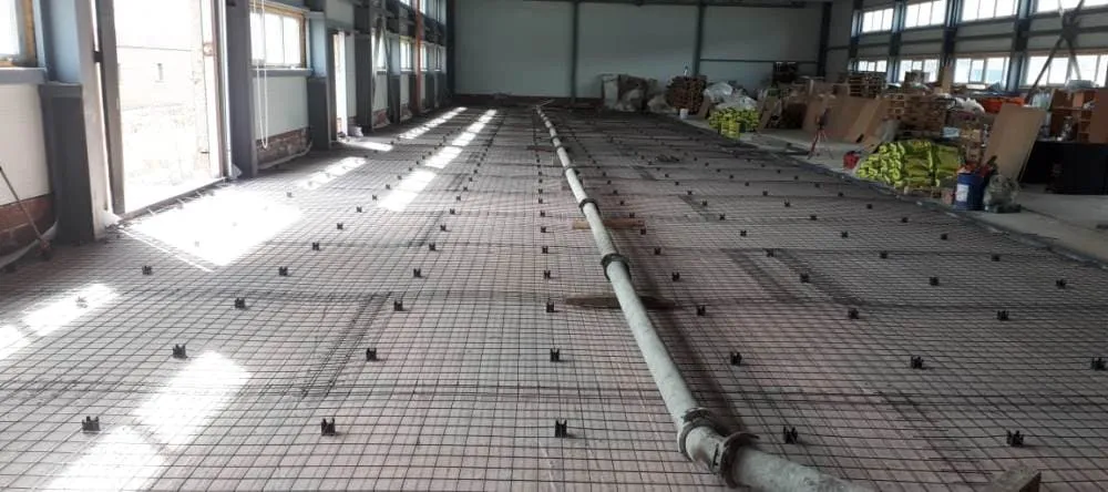 Армированная сетка для укладки бетонного пола