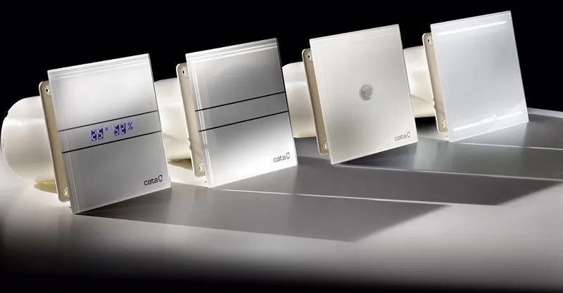 CATA EXHAUST FAN - E 100 GTH модель с монитором,где отображается температура и уровень влажности CATA EXHAUST FAN - E 100 GTH модель с монитором,где отображается температура и уровень влажности
