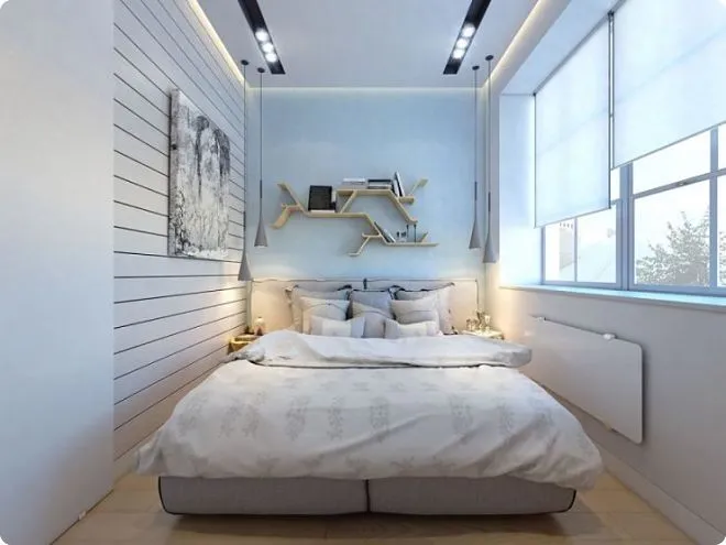 Прямоугольная спальня [150+ фото] — лучшие примеры интерьеров в 2022 году
