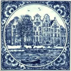 Декупаж, салфетки, заготовки, Ромалетта Canal House, Blue Fruits, Willow Pattern, Les Arts