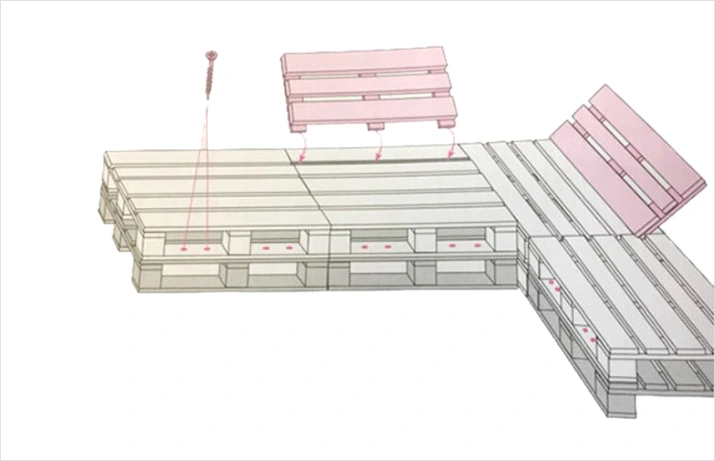 Строим диван и стол из палет