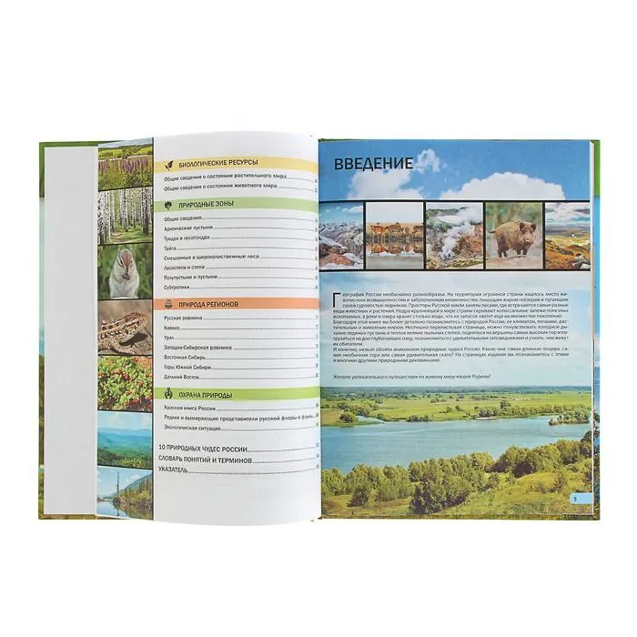 Книга Природа России: иллюстрированный Книга Природа России: иллюстрированный