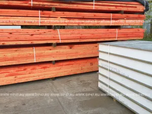 дом из сип панелей