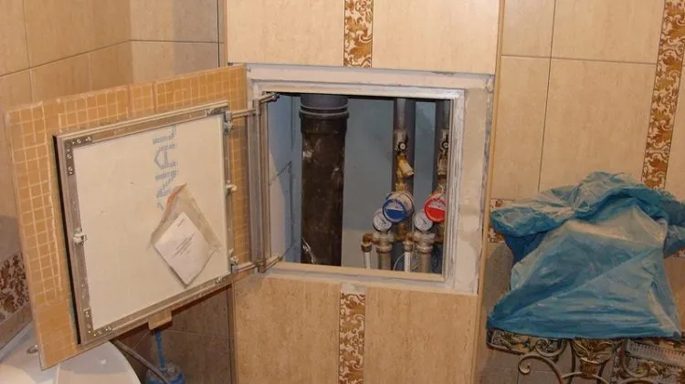 Разводка канализации в ванной комнате
