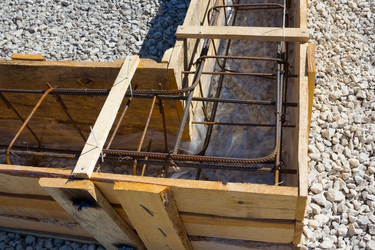 Правильное армирование углов фундамента Правильное армирование углов фундамента