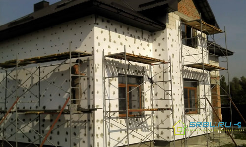 Утепление стен пенопластом своими Утепление стен пенопластом своими