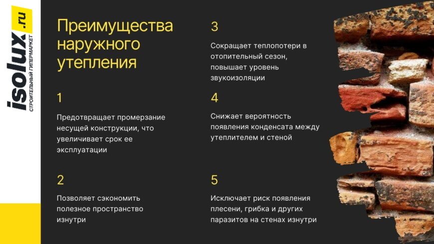 Утепление наружной стены кирпичного Утепление наружной стены кирпичного