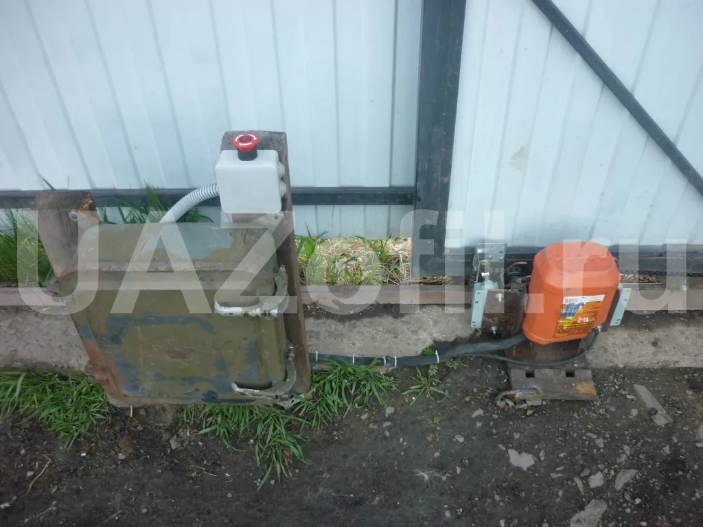 Привод для ворот своими руками