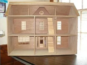 чем покрасить деревянный домик для кукол детский