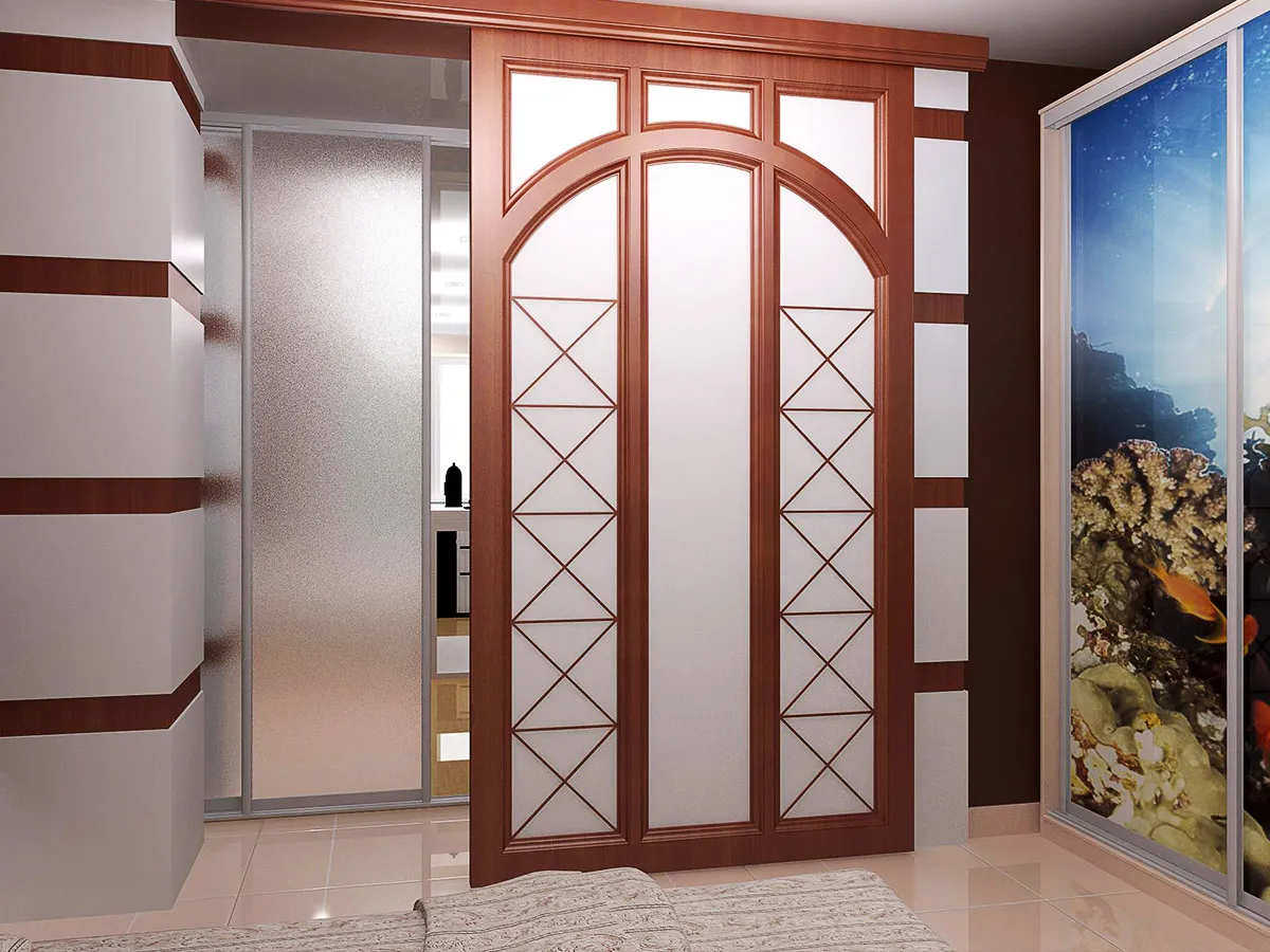 Раздвижные двери своими руками: изготовление, установка