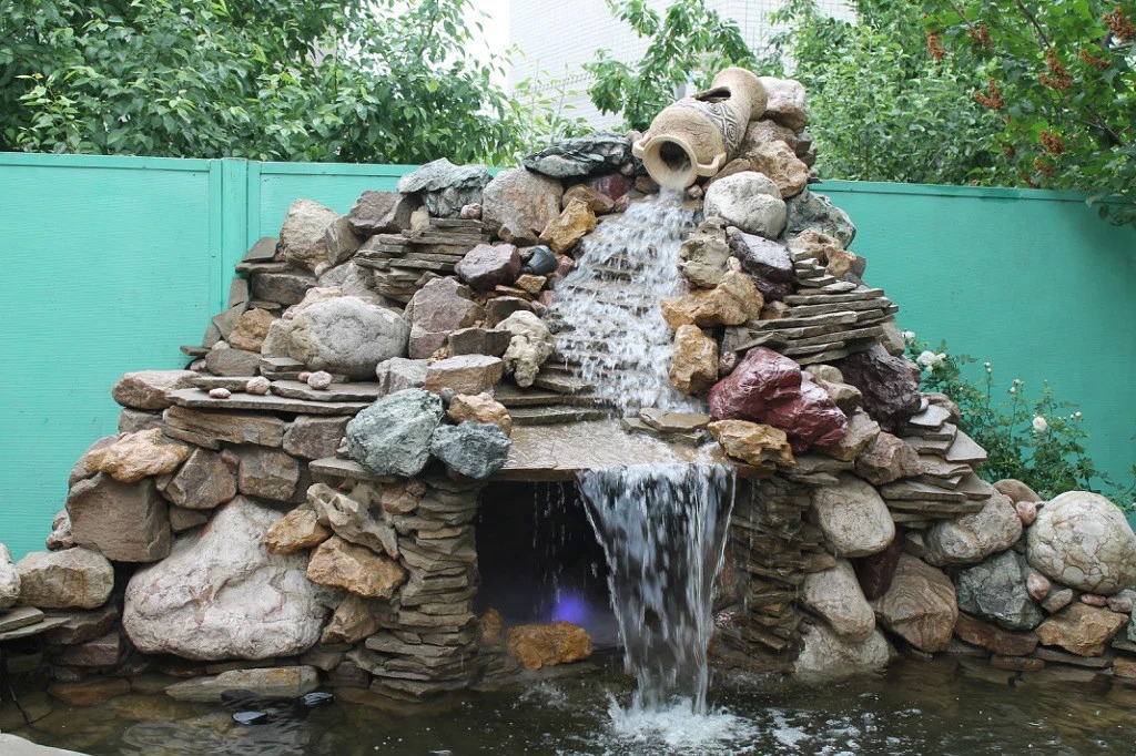 Необычные садовые водопады своими Необычные садовые водопады своими