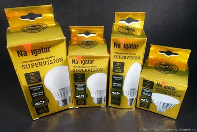 Золотые лампочки Navigator Supervision