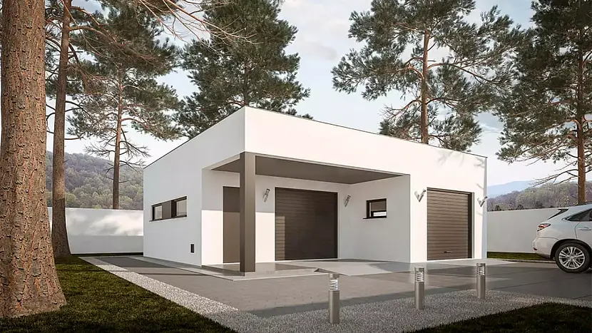 проект гаража из газобетона проект гаража из газобетона