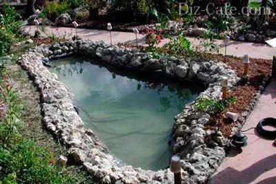 Отделка пруда Отделка пруда