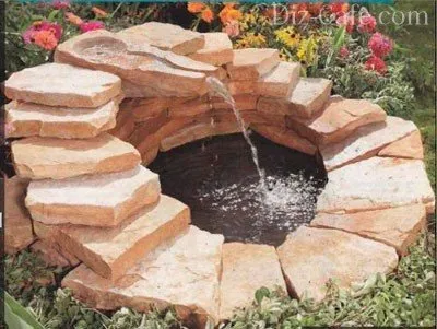 Каскад из песчаника Каскад из песчаника