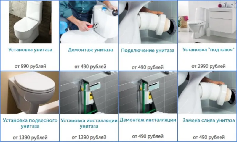 Типовой прайс-лист на фирменные услуги прайс-лист на сантехнические работы