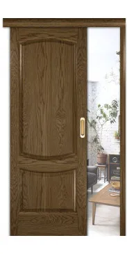 Раздвижная Лаура 2 ДГ мореный дуб светлый