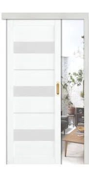 Раздвижная Uberture 2126 ДО белый велюр