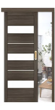 Раздвижная Uberture 2126 ДО серый велюр