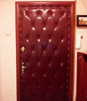 финишная обшивка двери