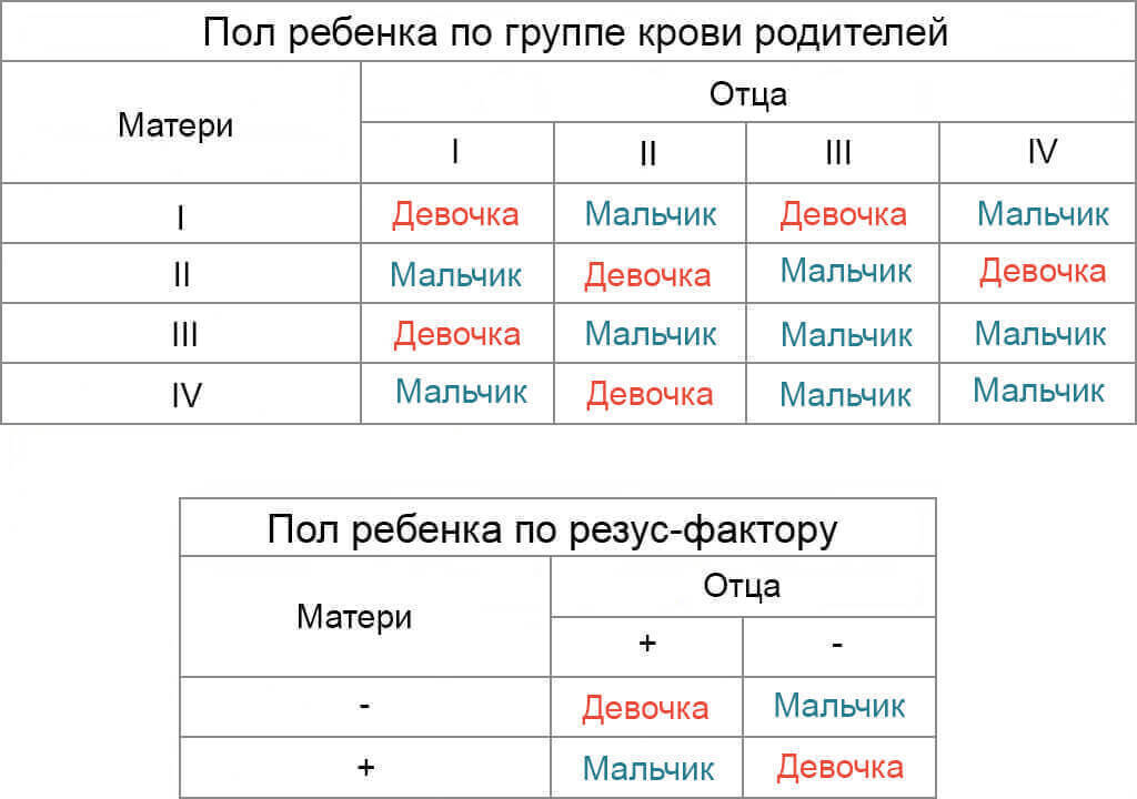 Как определить пол будущего ребенка