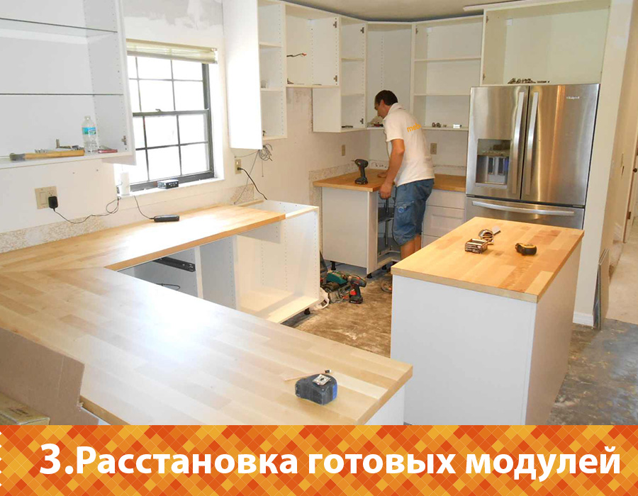 Сборка кухни своими руками Сборка кухни своими руками