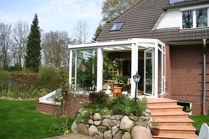 Пристройка веранды к дому: 44 фото и