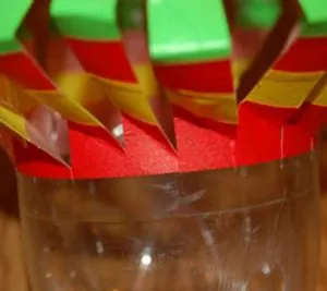 подвесные вертушки из бутылок 8