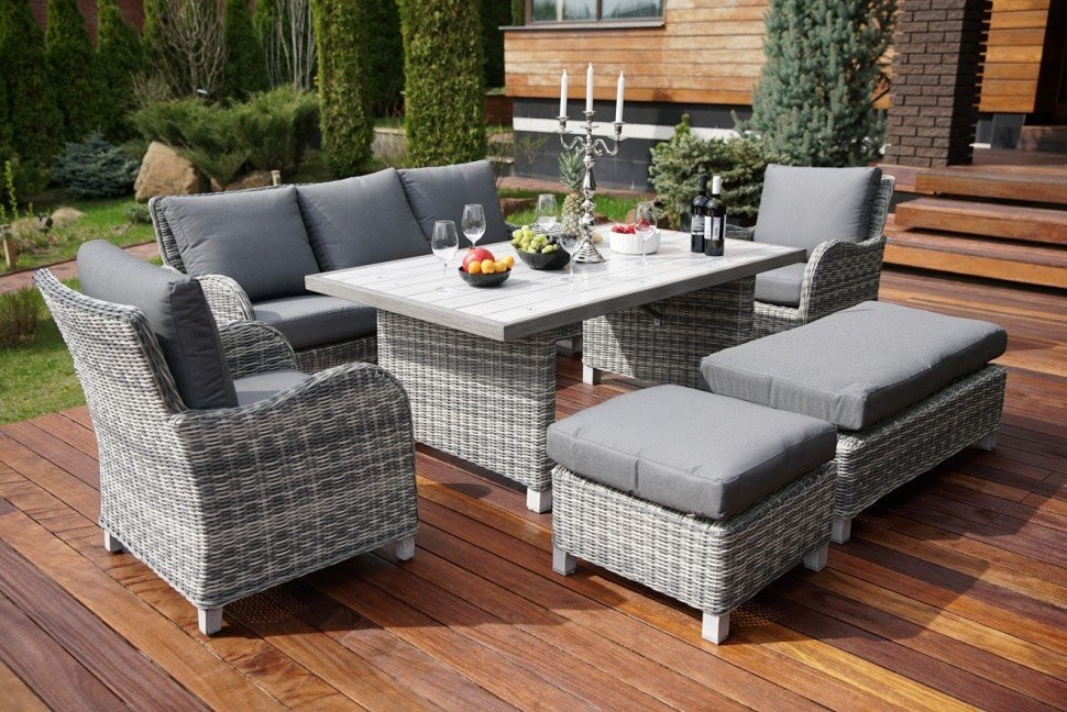 Купить комплект мебели ницца обеденная