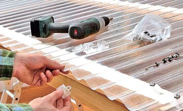 Монтаж саморезов с термошайбами