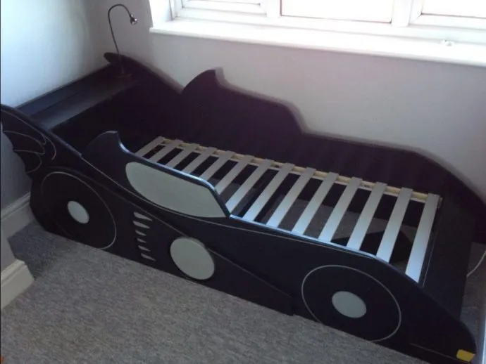 яркая кровать детская сделанная своими руками дизайн