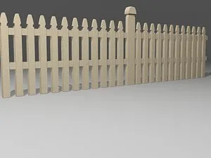 fence white x free
