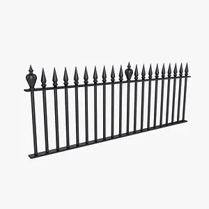 fence metal 3D