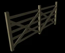 free c4d mode fence gate