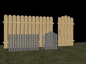 3ds max autocad fence