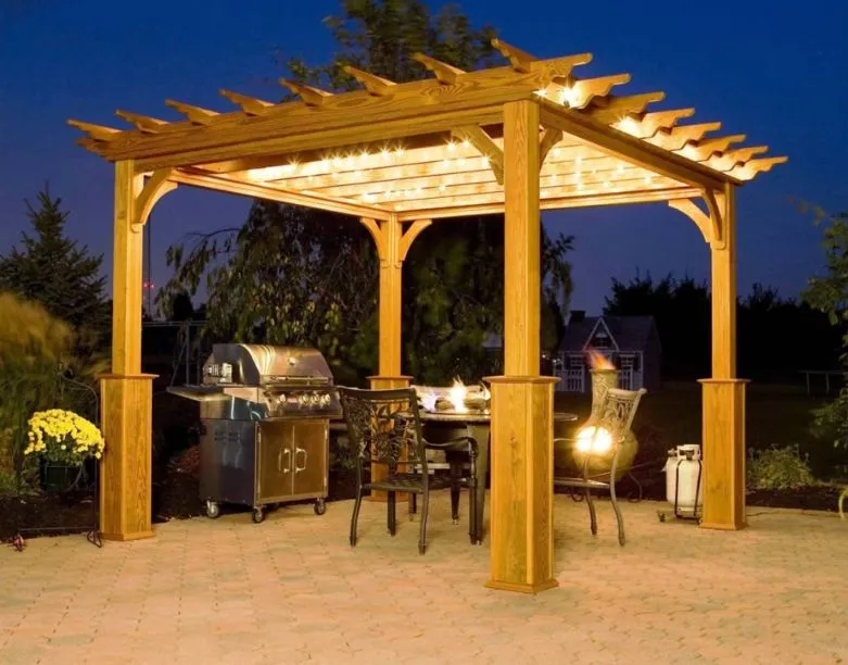 Как сделать перголу своими руками - лучшие фото конструкций и варианты применения в ландшафтном дизайне