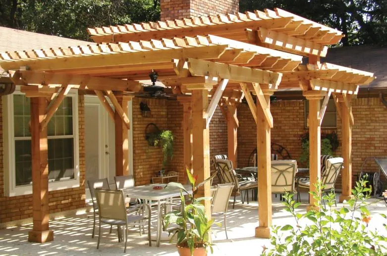 Как сделать перголу своими руками - лучшие фото конструкций и варианты применения в ландшафтном дизайне