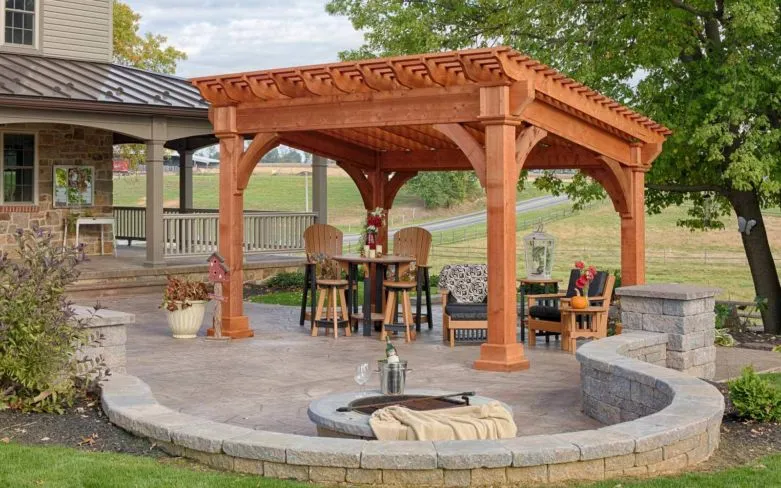 Как сделать перголу своими руками - лучшие фото конструкций и варианты применения в ландшафтном дизайне